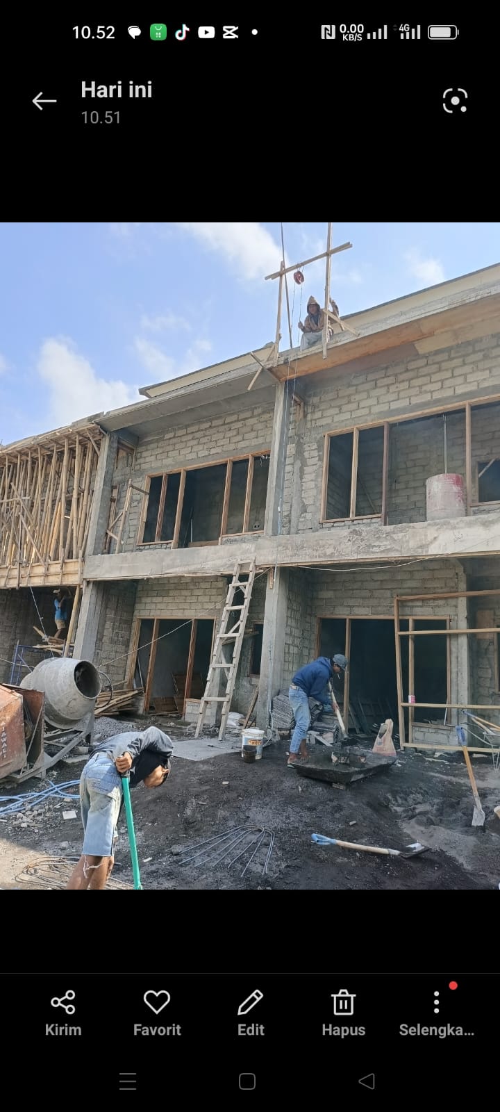 Pembangunan Ruko 2 Lantai Pusat Kota